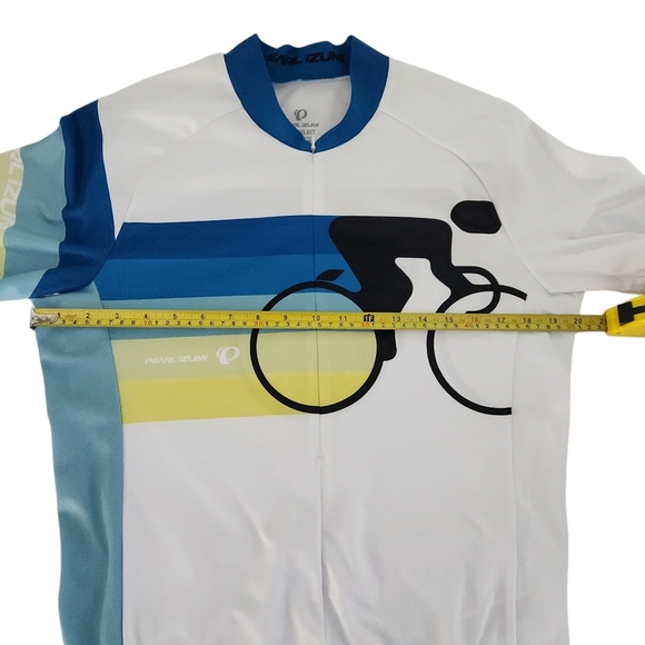 PEARL IZUMI Elite LTD Jersey short sleeve full zip size Medium perfect condition - Picture 10 of 11